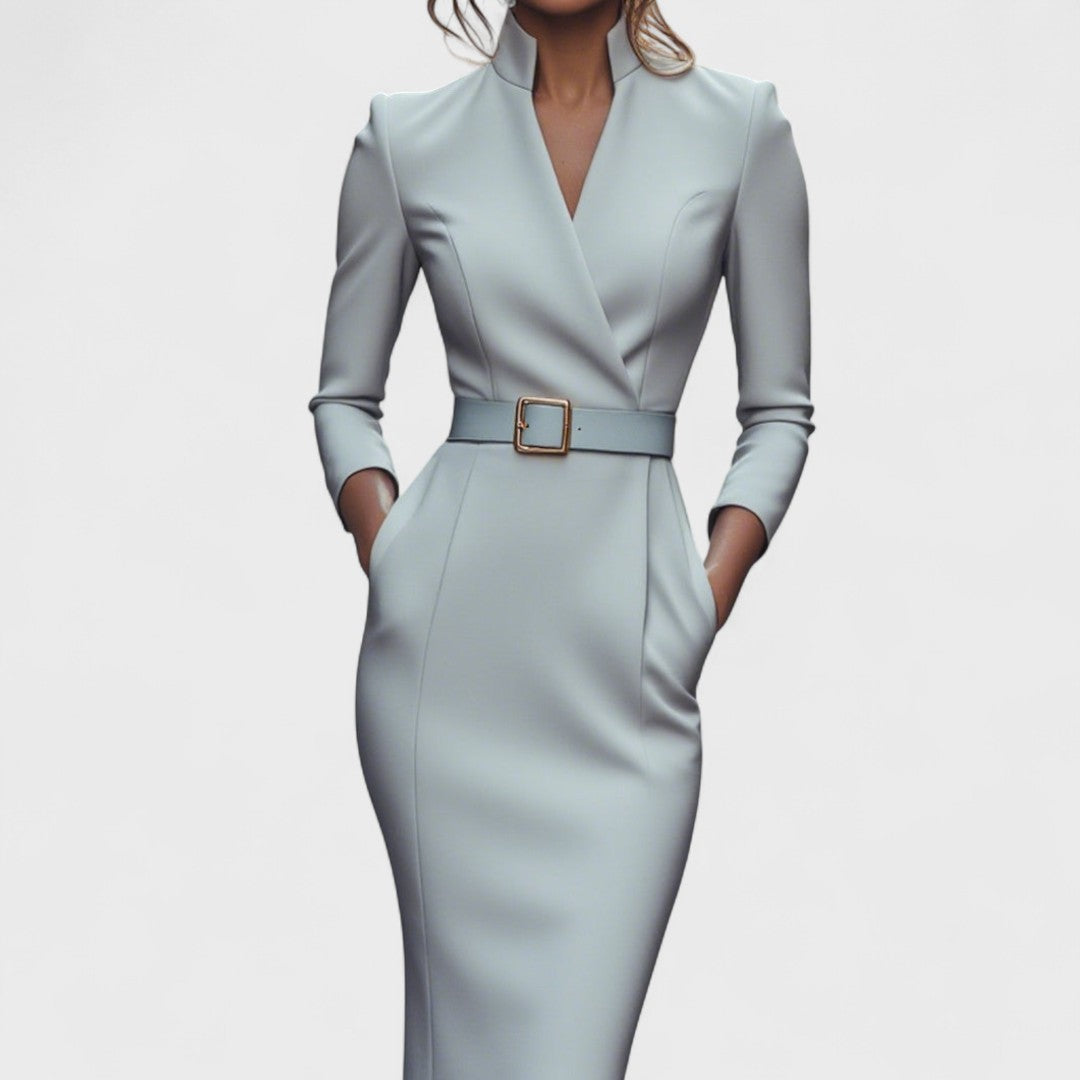 Hanna | Elegante Jurk Met Riem