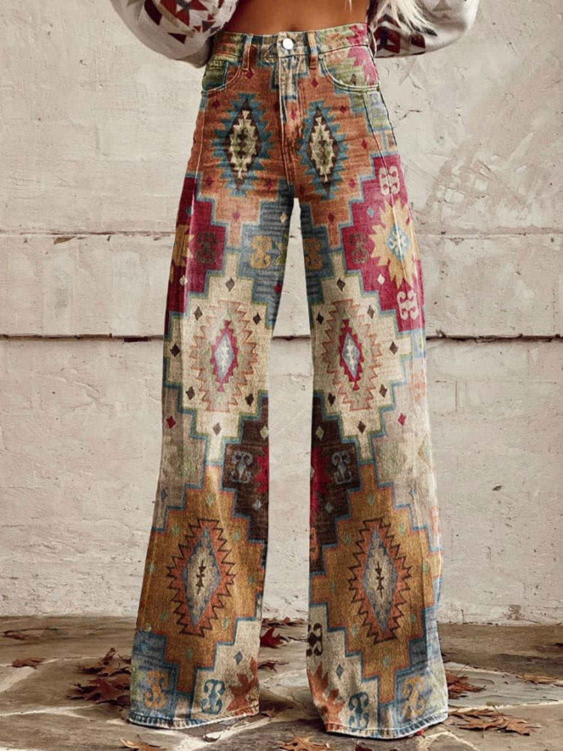 Geraldine - Retro Elegante Broeken