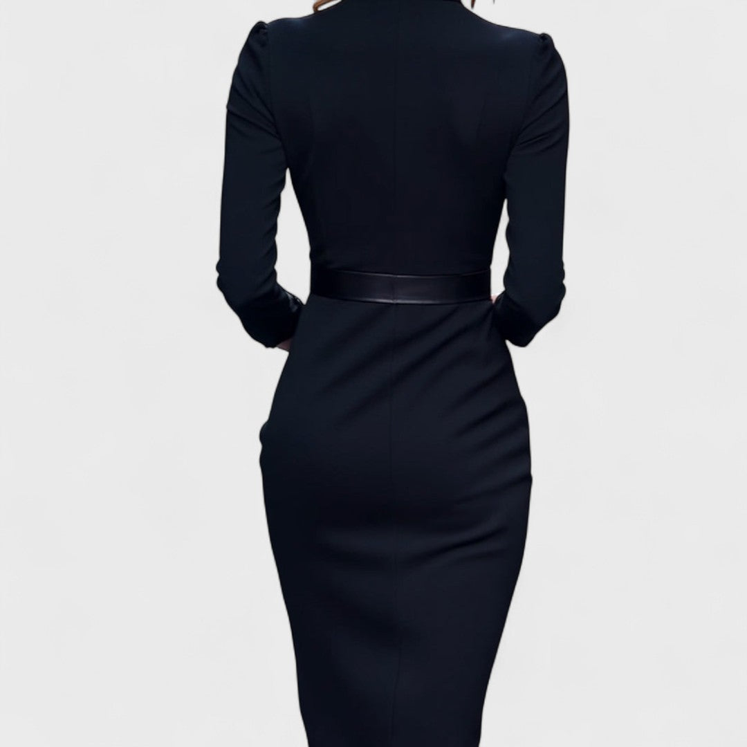 Hanna | Elegante Jurk Met Riem