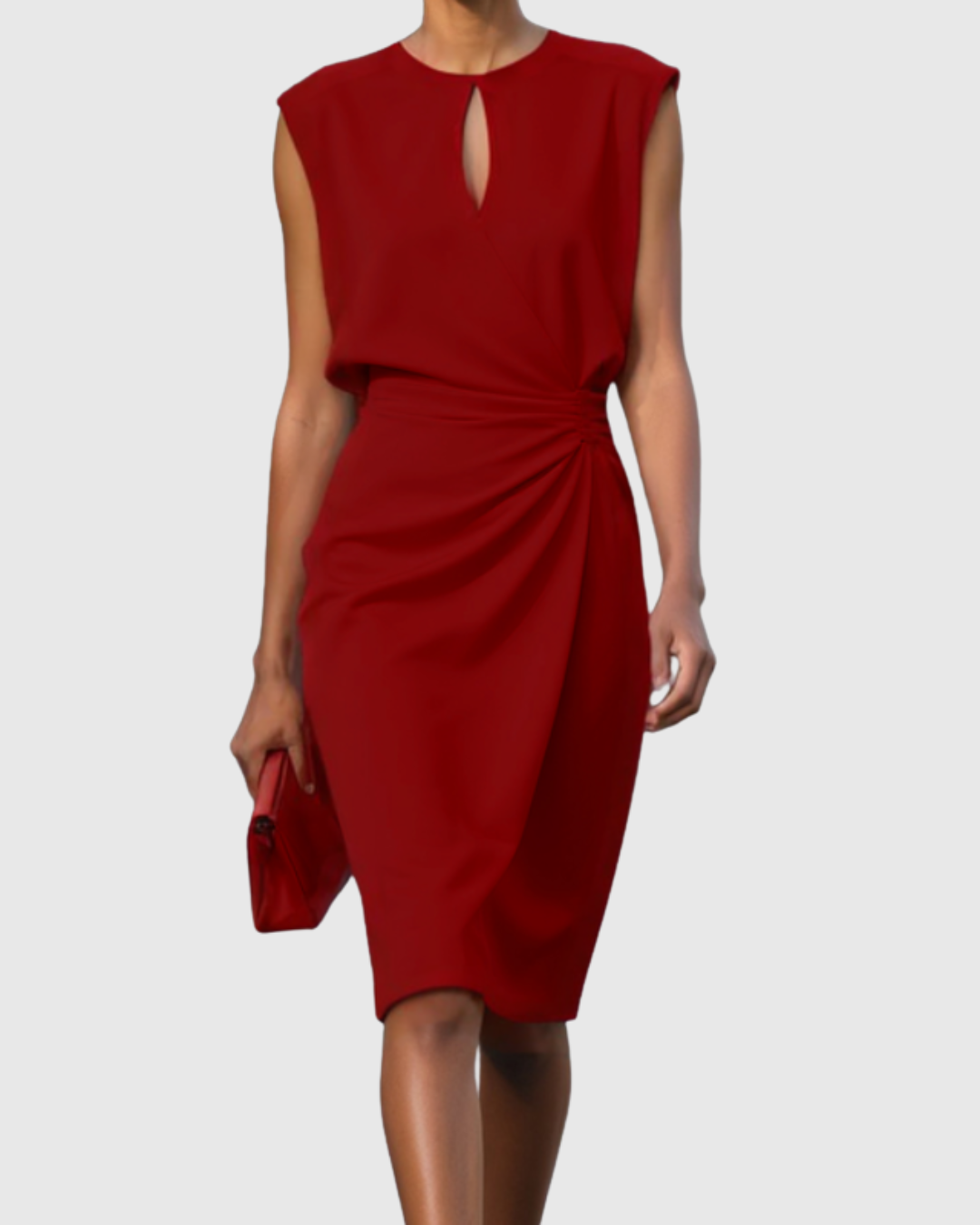 Maren | Elegante Midi-jurk voor Elke Dag