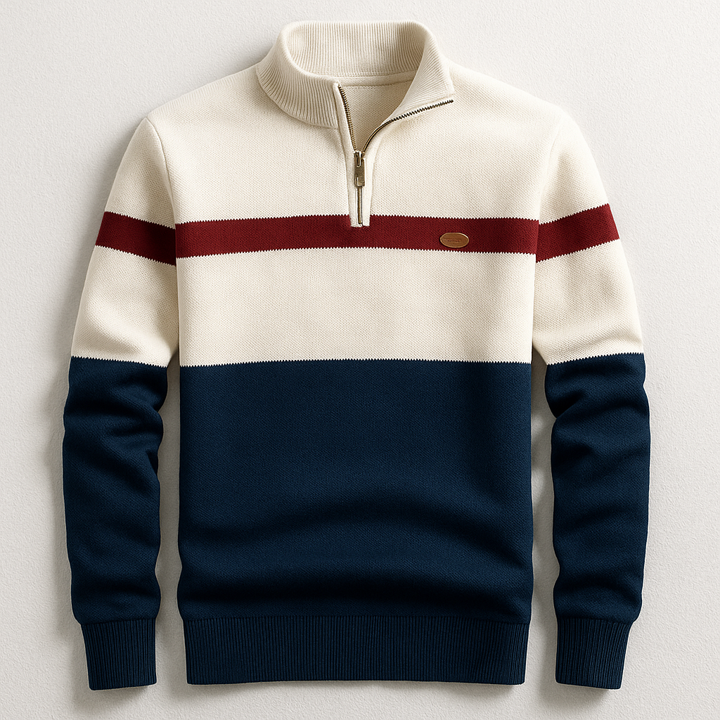 ELSTON | Classic Half-Zip Sweater