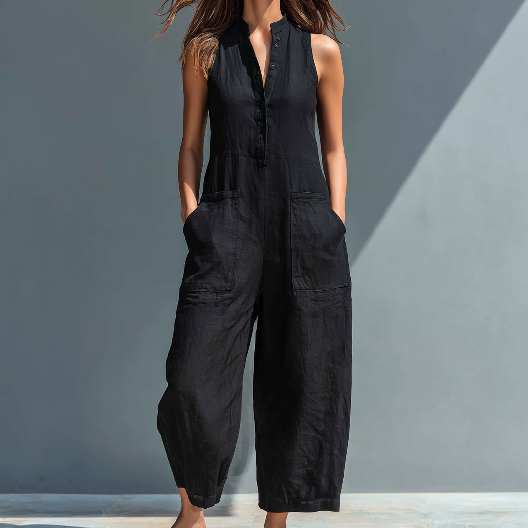 Beverly | Elegante mouwloze jumpsuit