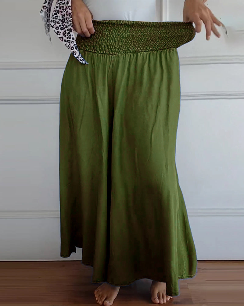 Reina - Comfortabele Wijde Broek