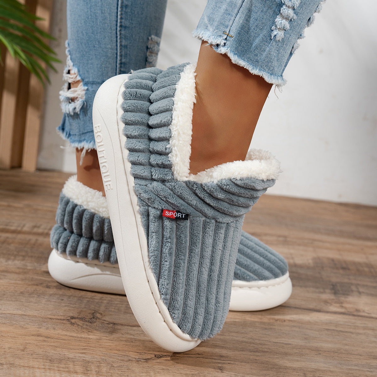 Ysolenne | Knus Stap Pantoffels