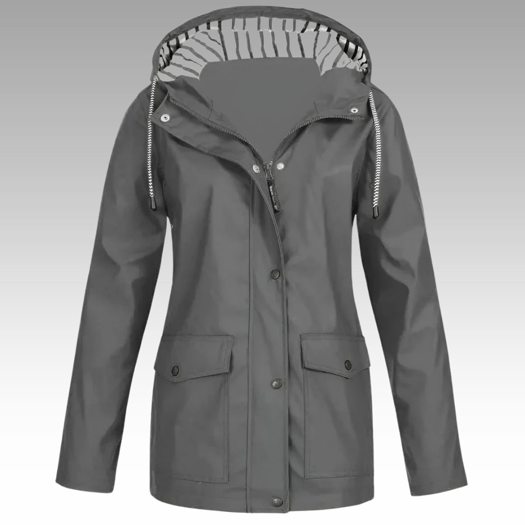 Malinde | Functionele Jas met Verfijnde Details