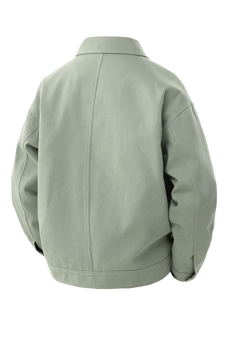 Andrew | Heren Oversized Jas met Knoopsluiting