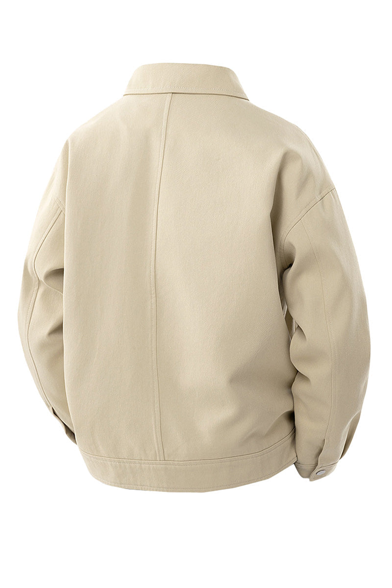 Andrew | Heren Oversized Jas met Knoopsluiting