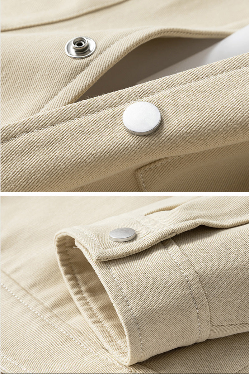 Andrew | Heren Oversized Jas met Knoopsluiting