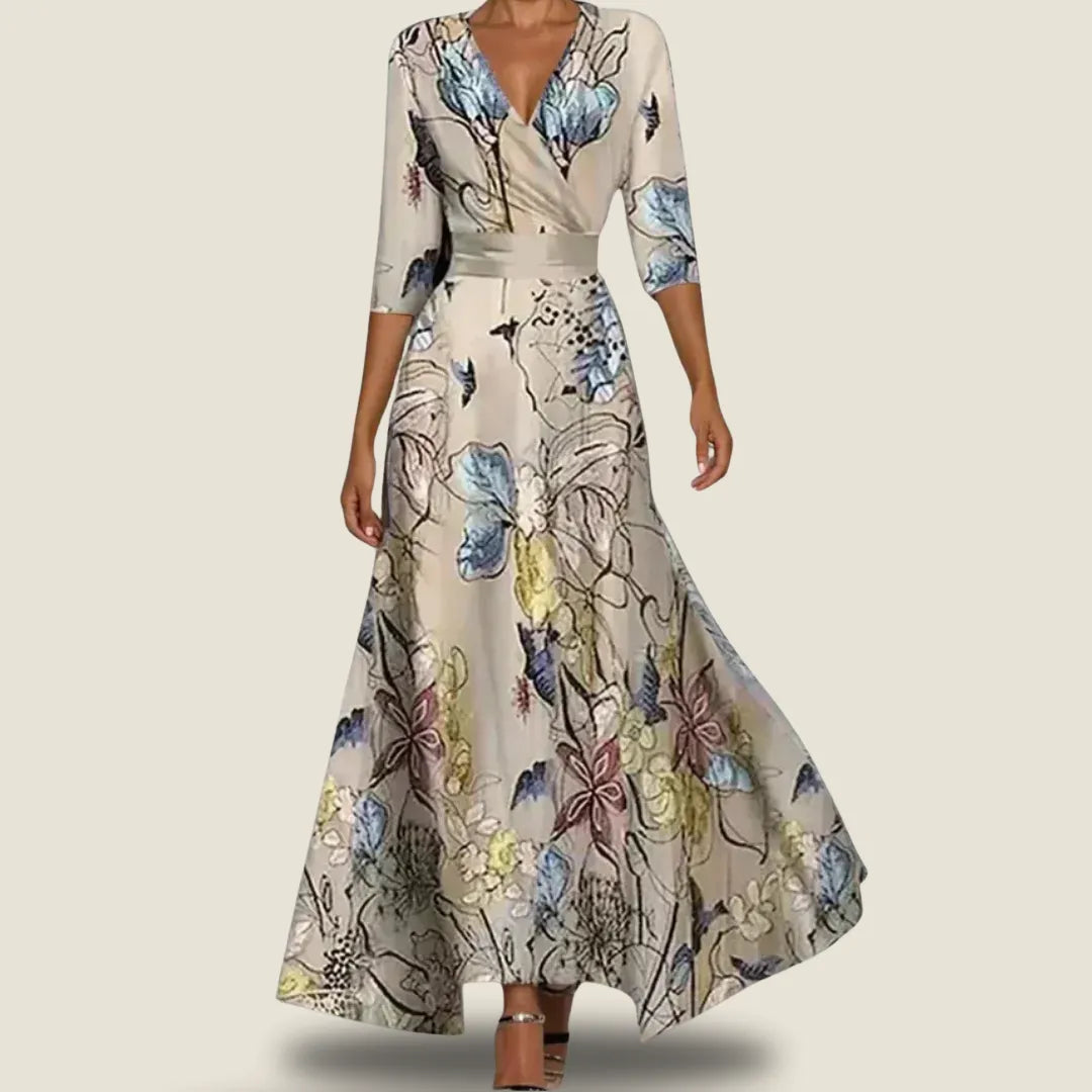 Lovelle | Elegante bloemenjurk