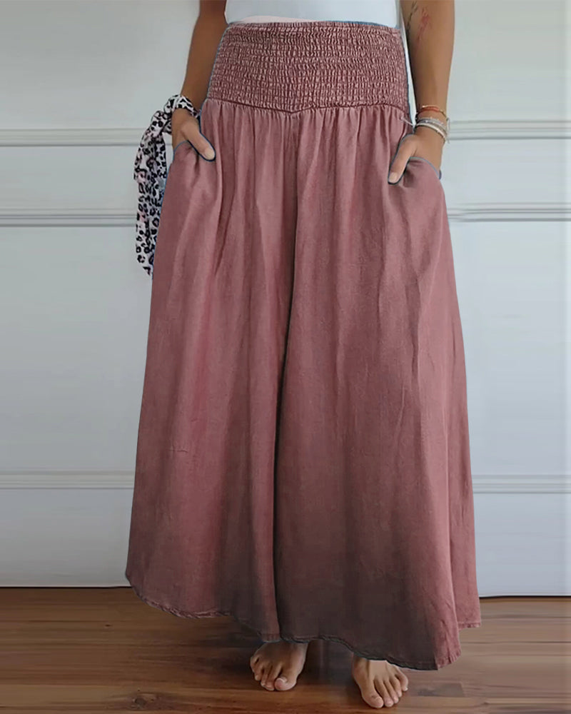 Reina - Comfortabele Wijde Broek