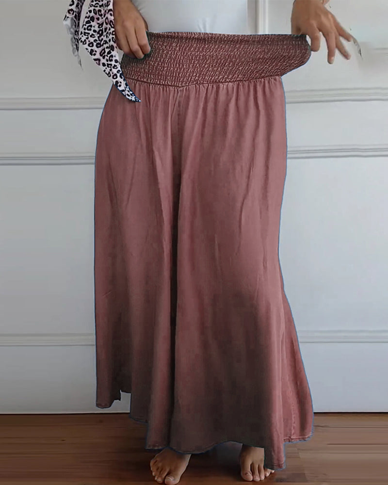 Reina - Comfortabele Wijde Broek