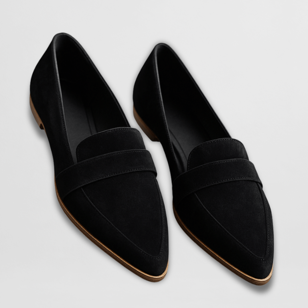 Helen | Orthopedische zachte suede instappers
