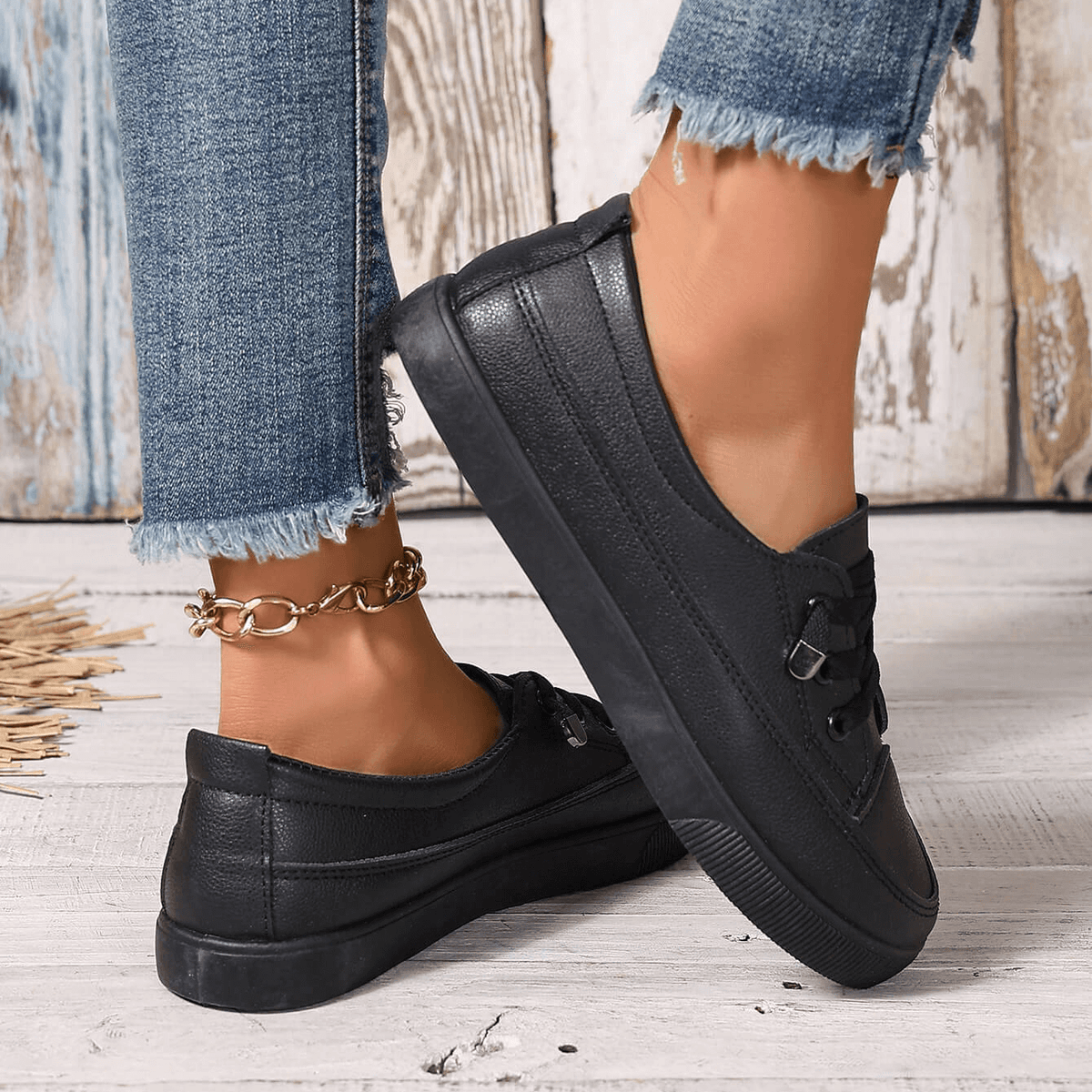 Abigail | Orthopedische veterschoenen – Comfort en elegantie