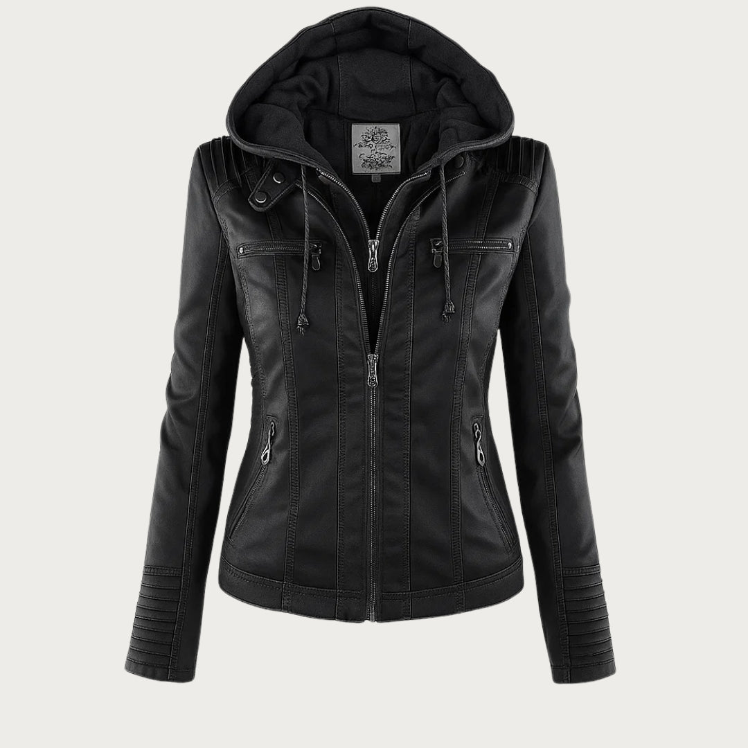 Astrid | Stoer en stijlvol leren jack