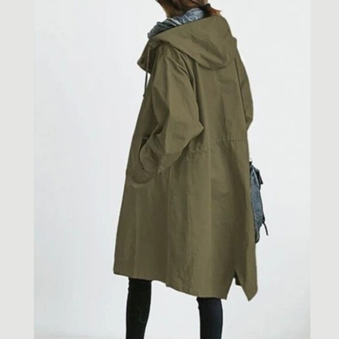 Marivelle | Lange Jas met Nonchalante Elegantie