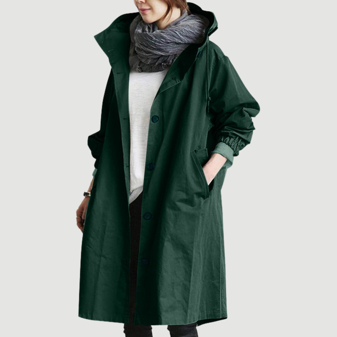 Marivelle | Lange Jas met Nonchalante Elegantie