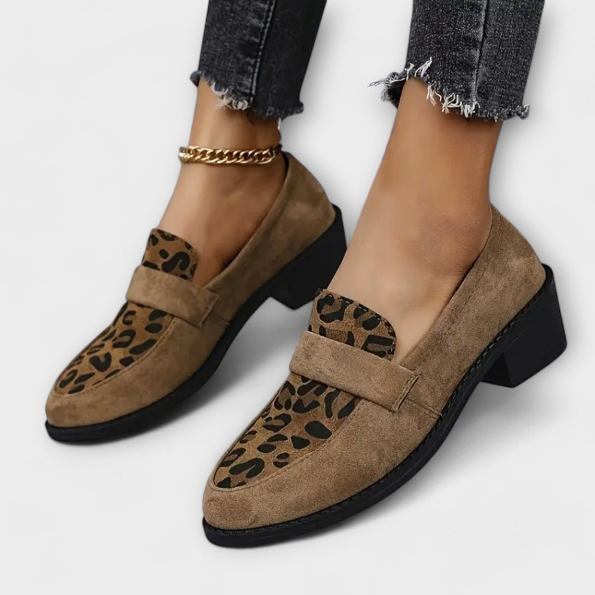 Chiara | Elegante Dameschoenen met Luipaardpatroon