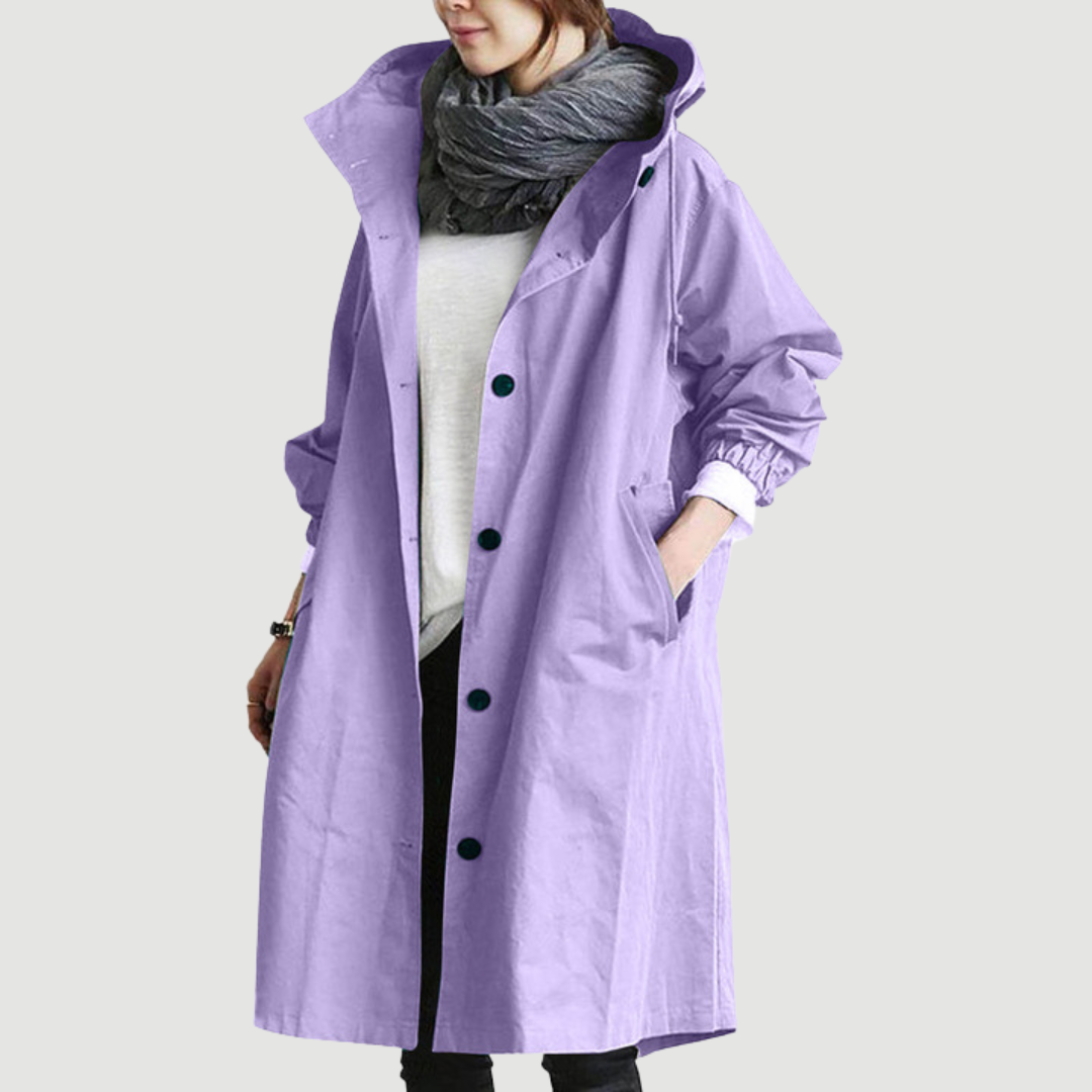 Marivelle | Lange Jas met Nonchalante Elegantie