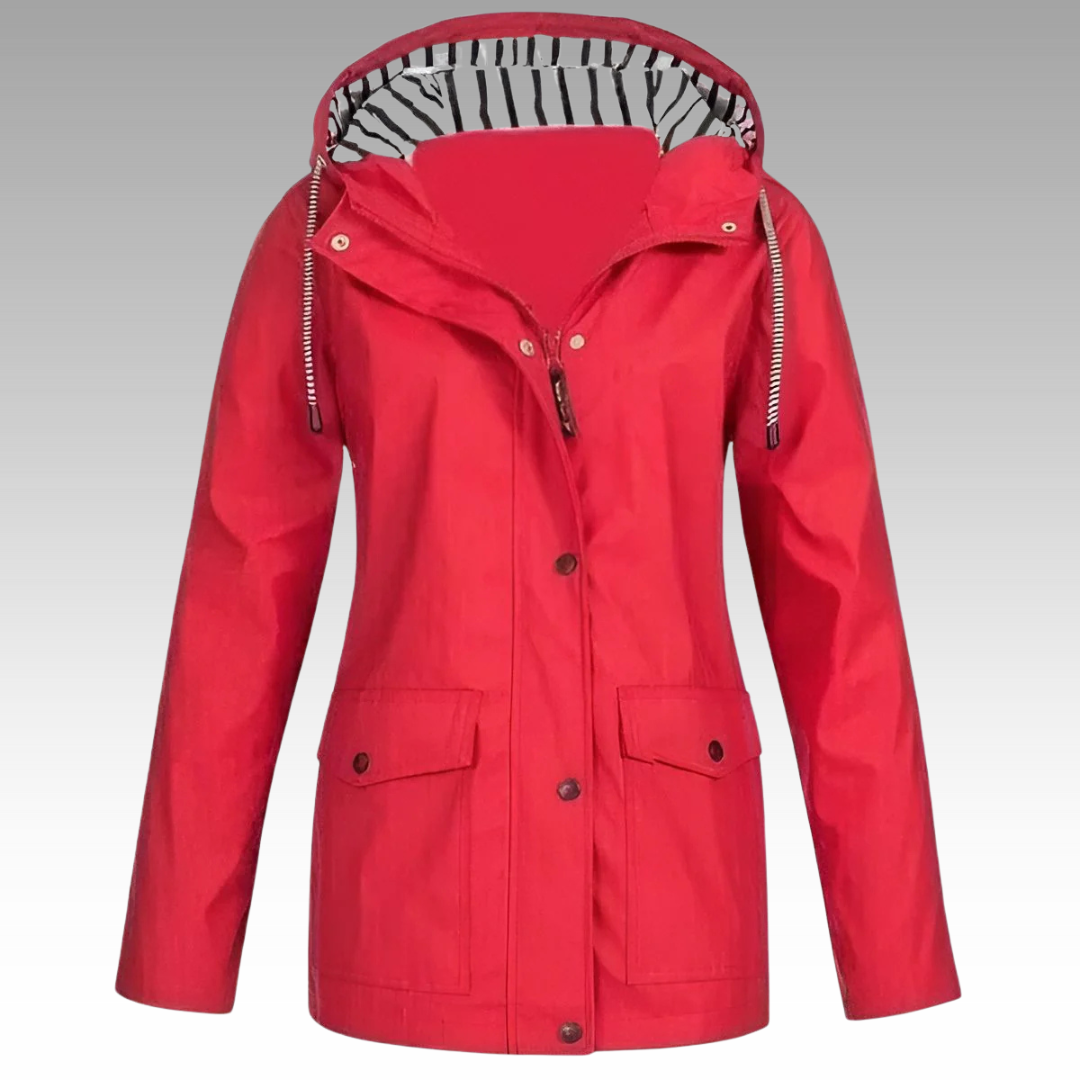 Malinde | Functionele Jas met Verfijnde Details
