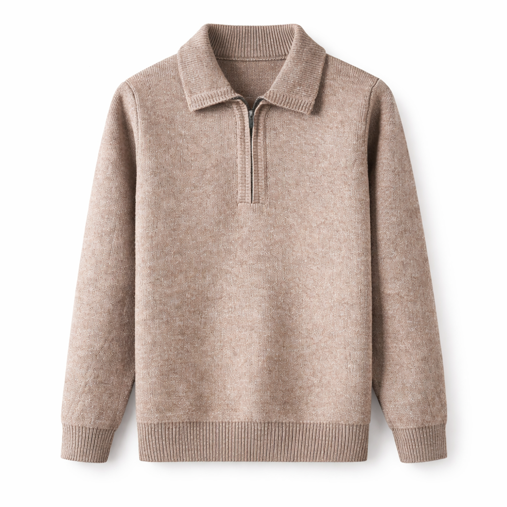Kevin | Heren Quarter-Zip Trui