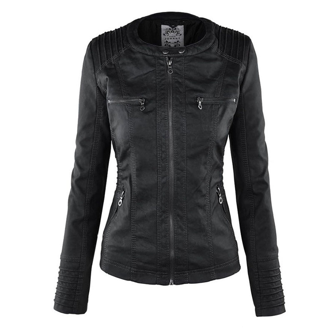 Astrid | Stoer en stijlvol leren jack