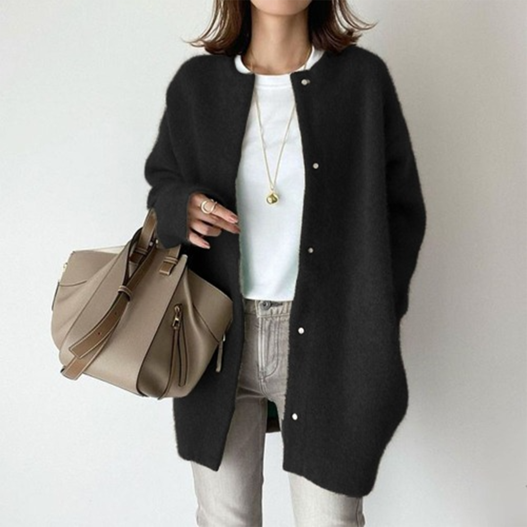 Jovina | Elegante Cardigan met Knopen