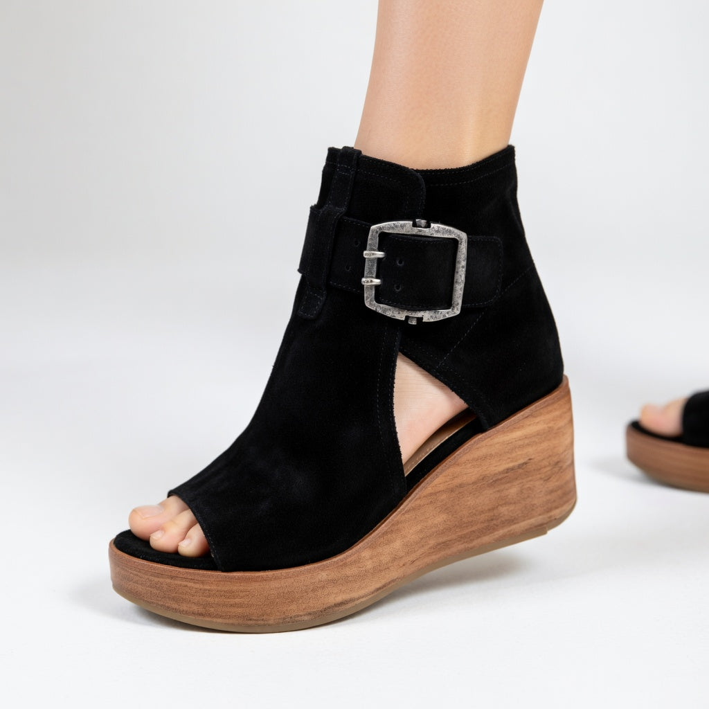 Tiara | Sandalen met Open Teen Wedge voor Vrouwen