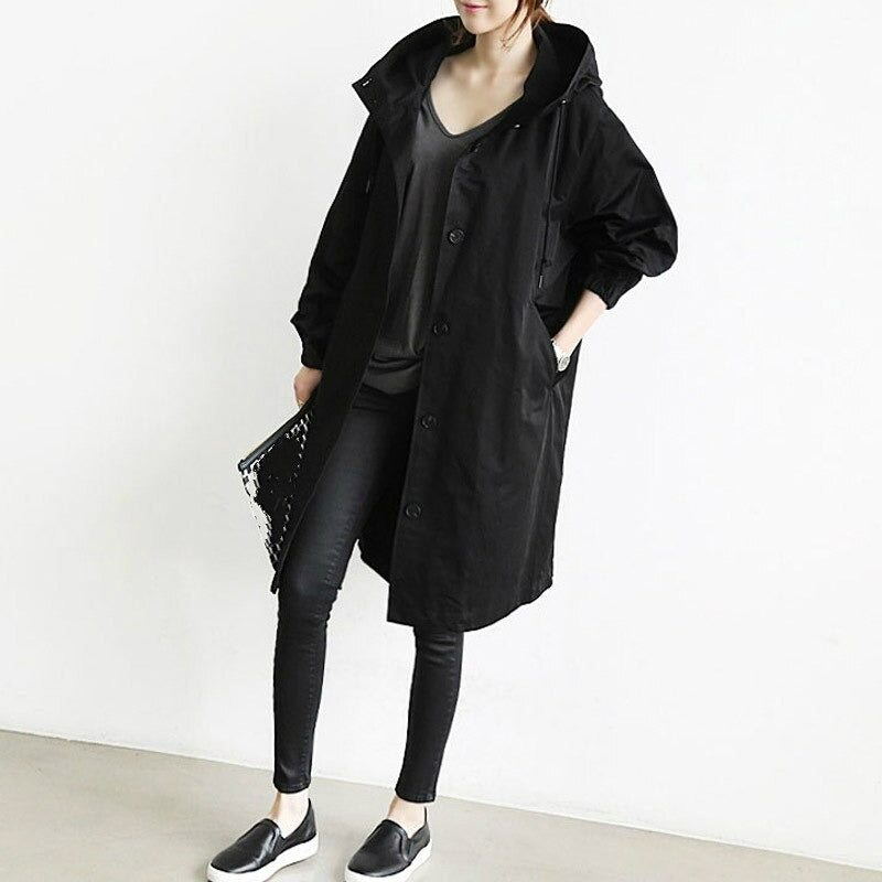 Marivelle | Lange Jas met Nonchalante Elegantie