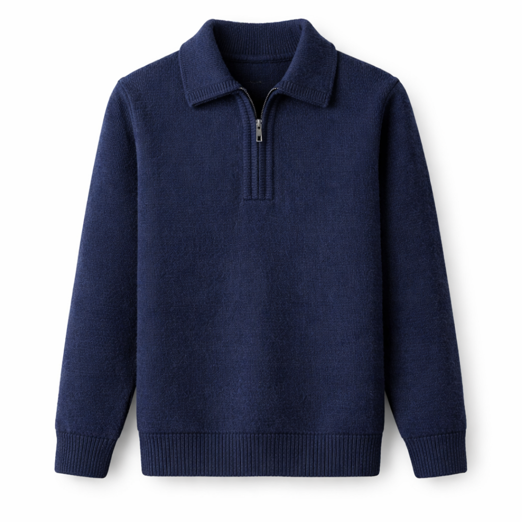 Kevin | Heren Quarter-Zip Trui