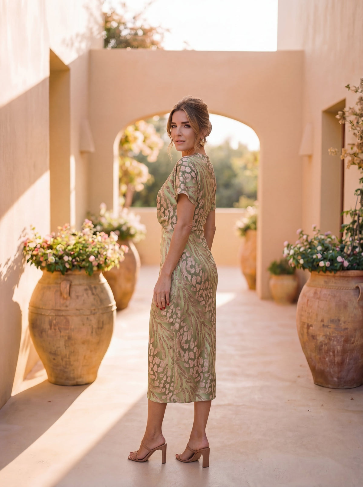Loretta | Elegante midijurk