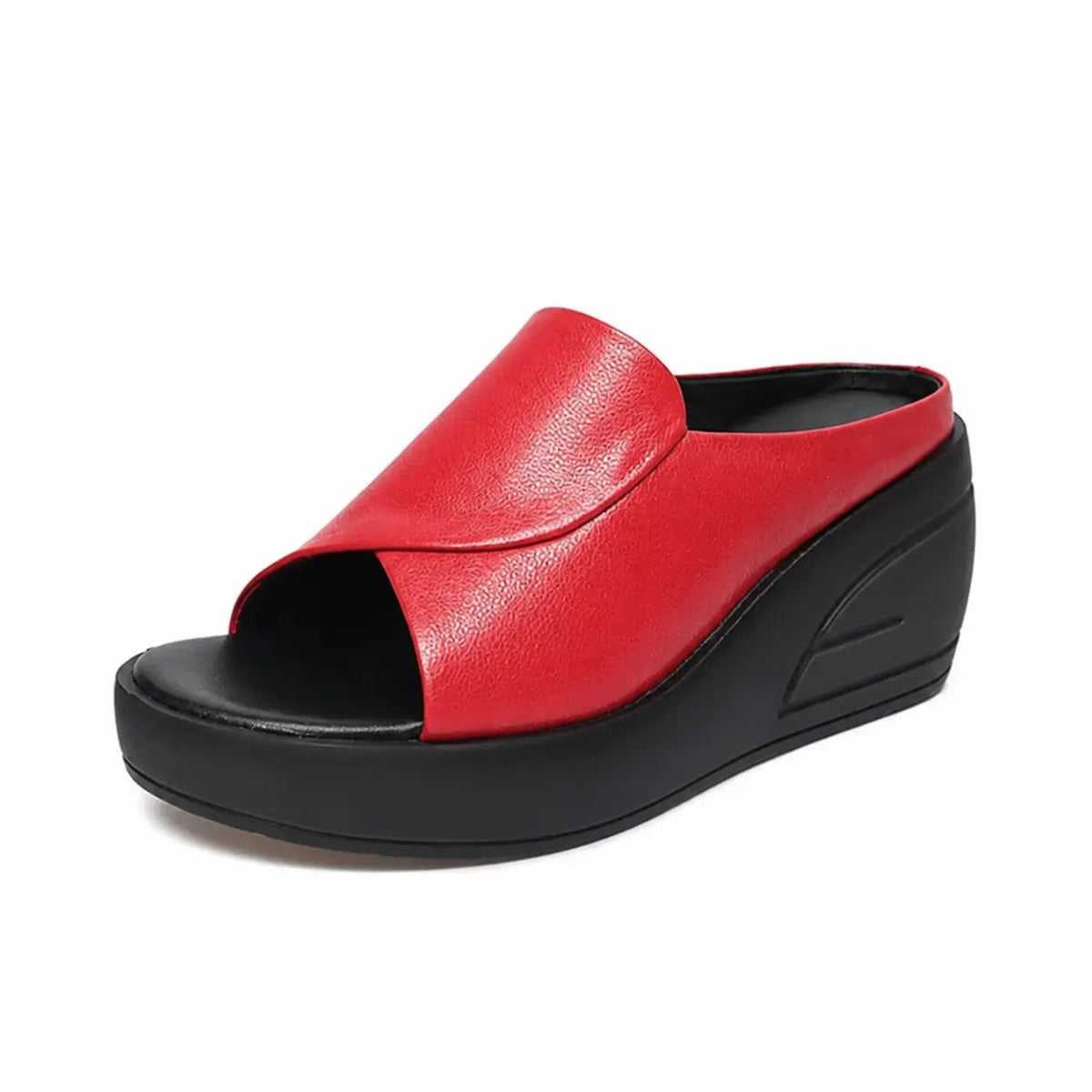 Elisha | Orthopedische instapsandalen met sleehak