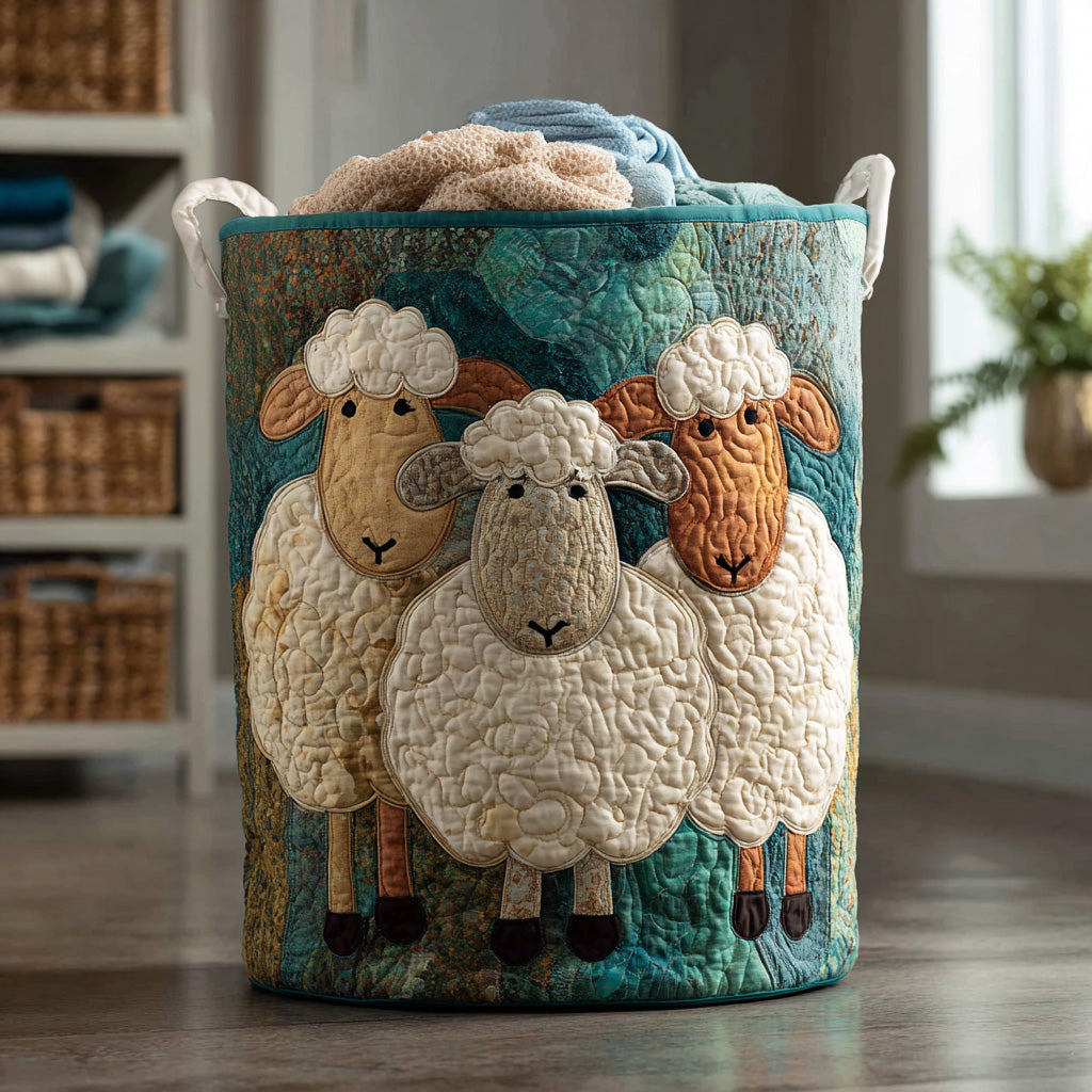Leland | Fluff Parade gewatteerde wasmand