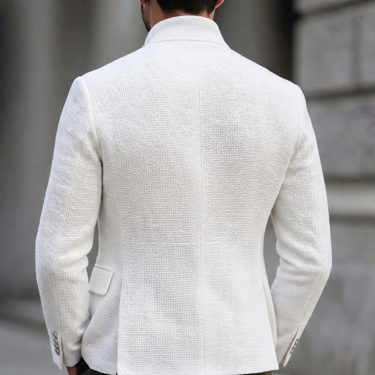 Matt | Klassieke blazer met enkele rij knopen