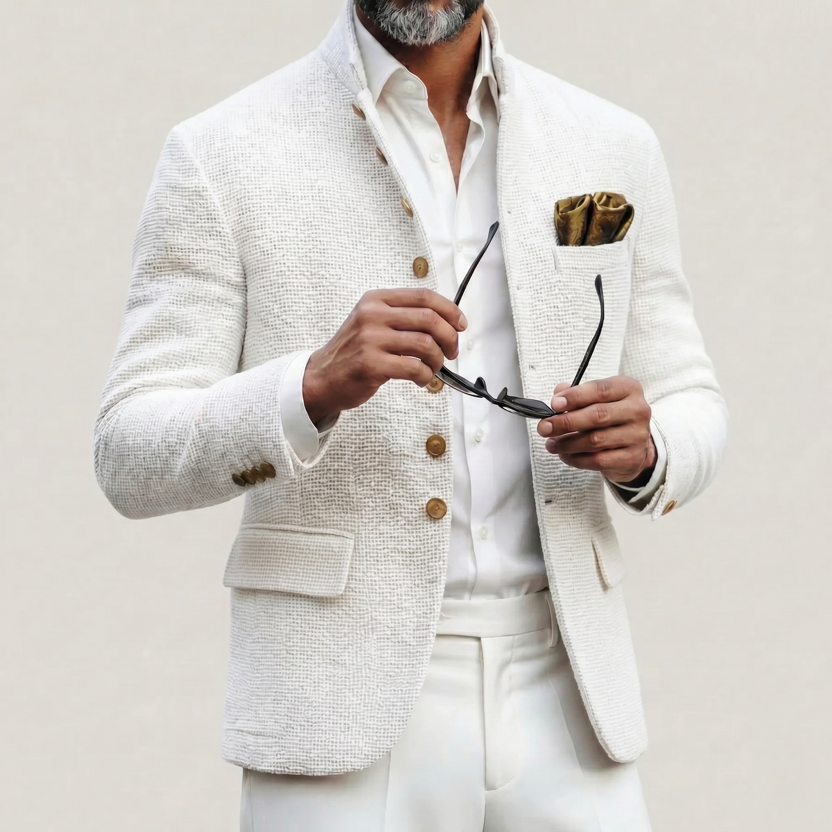 Matt | Klassieke blazer met enkele rij knopen