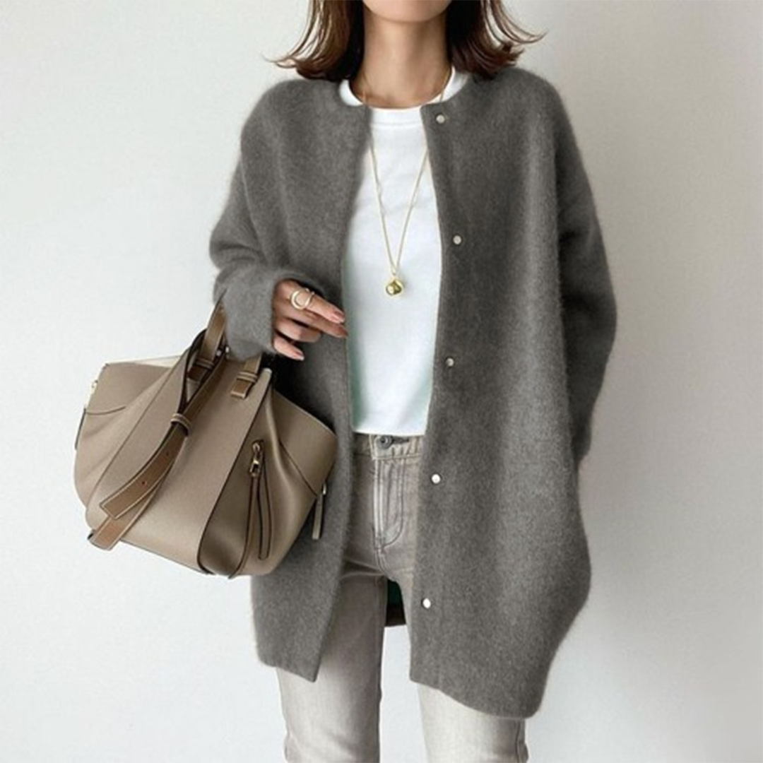 Jovina | Elegante Cardigan met Knopen