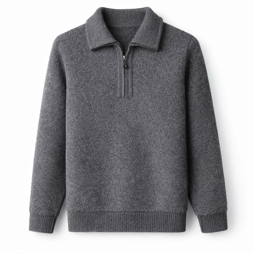 Kevin | Heren Quarter-Zip Trui
