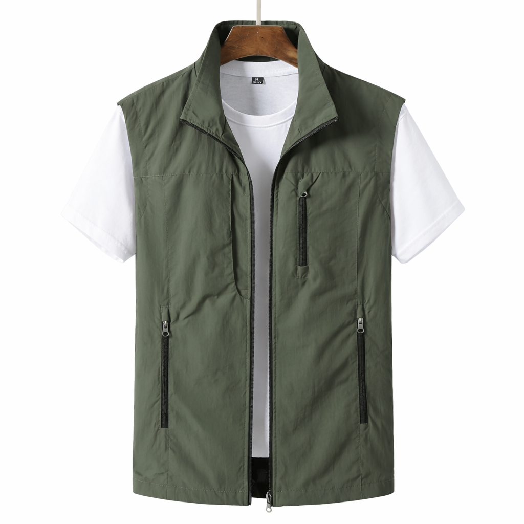 Donald | Heren Bodywarmer met Ritssluiting en Zijzakken