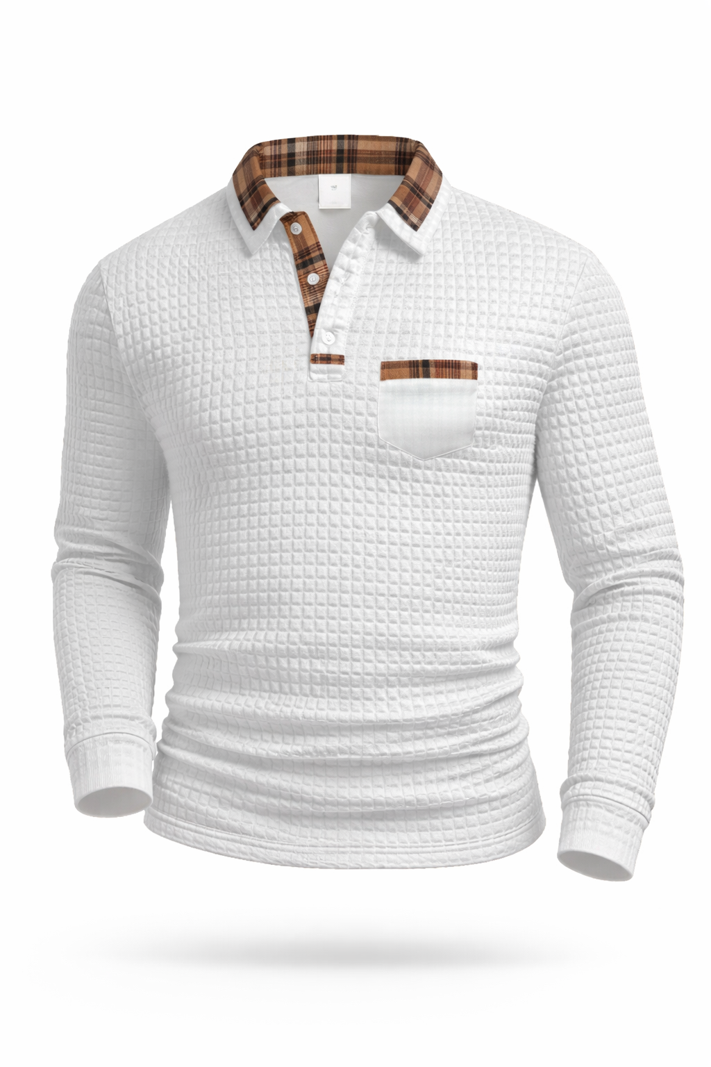 Gregory | Heren Polo met Lange Mouwen en Borstzak