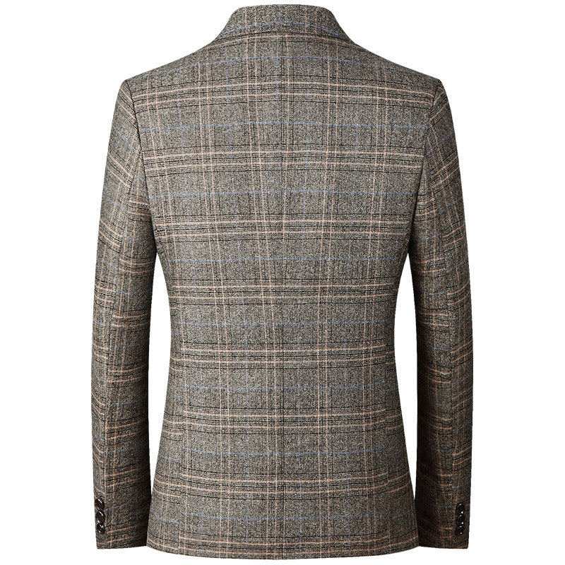 George | Heren Blazer met Ruitpatroon
