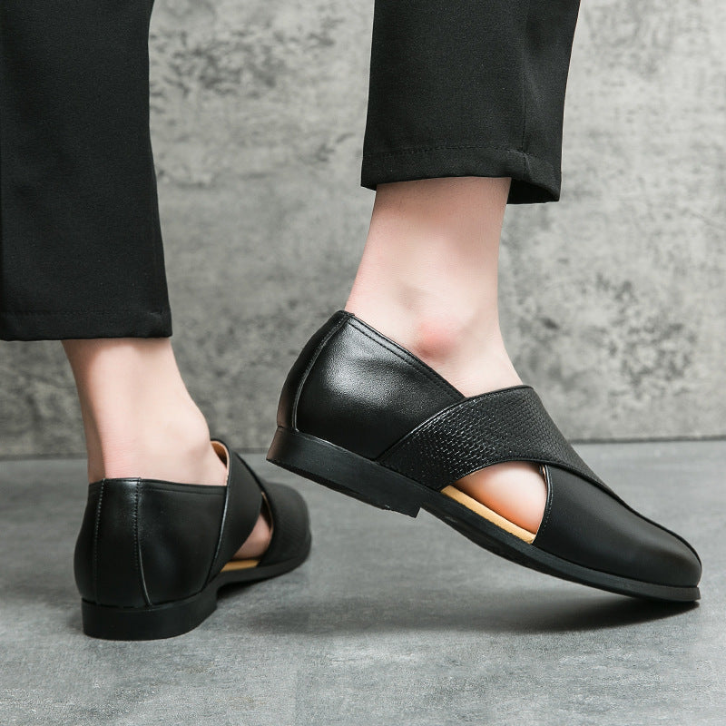 Oscar | Loafers met gekruiste bandjes
