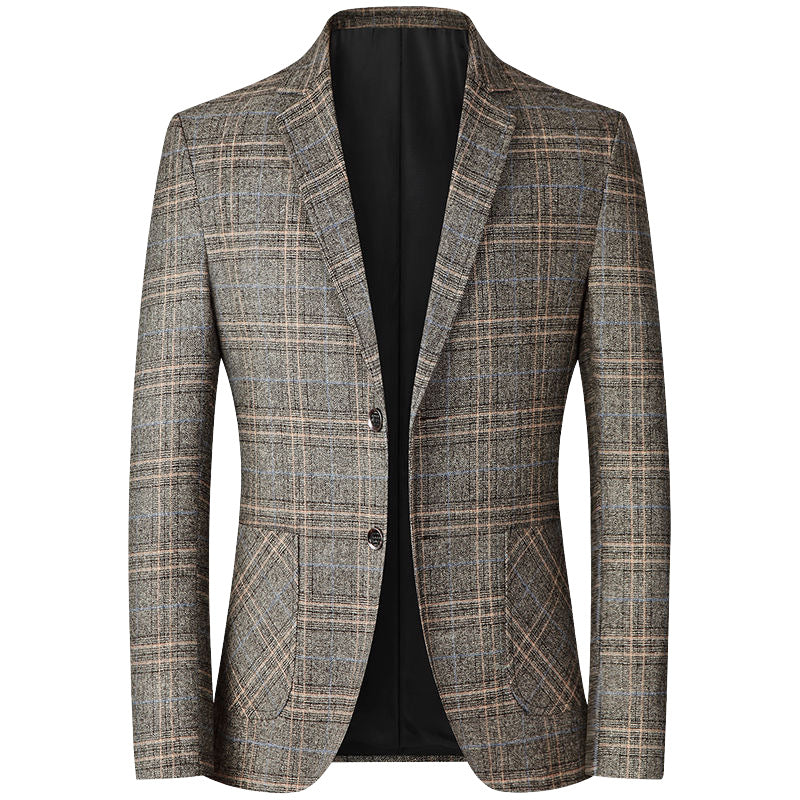 George | Heren Blazer met Ruitpatroon