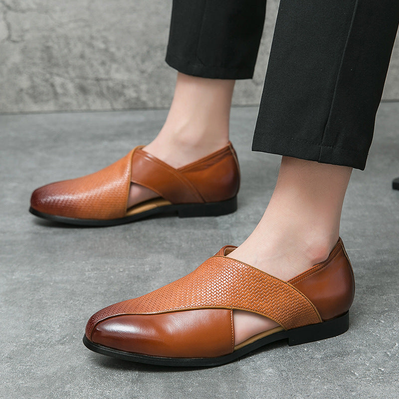 Oscar | Loafers met gekruiste bandjes