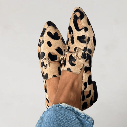 Marjolein | Loafers met Dierenprint