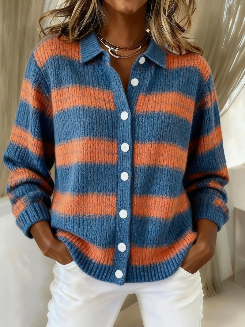 Ryslien | Moderne Blouse Met Strepen