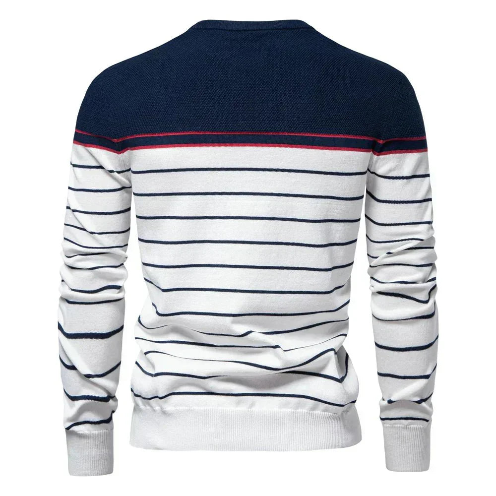 Kelrovind | Herentrui met moderne streeplook