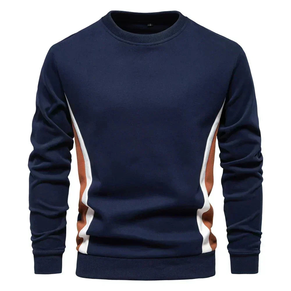 Jorvellan | Herensweater met moderne zijaccenten