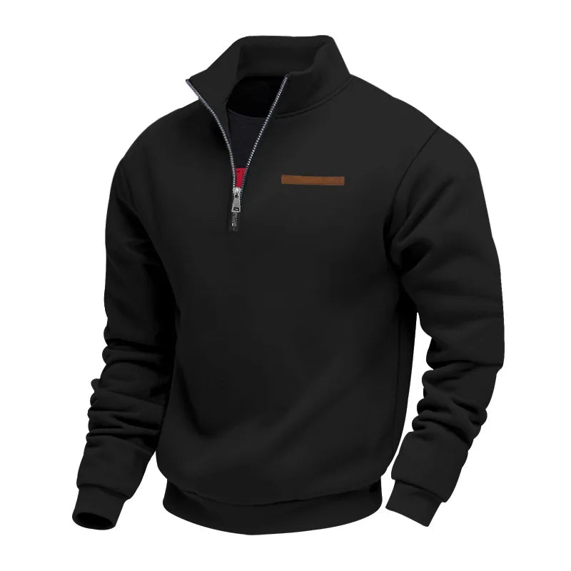 Mark | Casual Heren Fleece Sweatshirt