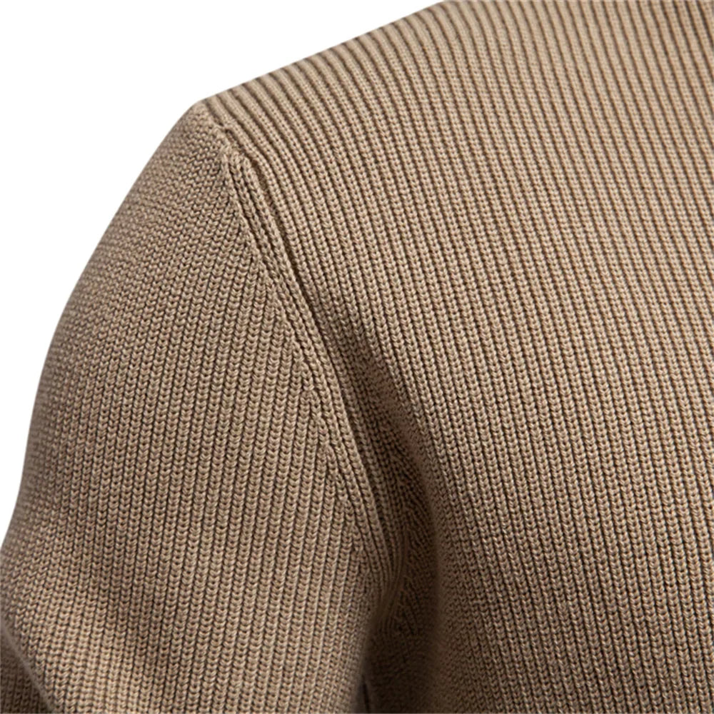 Marvion | Heren Trui Met Knoopdesign