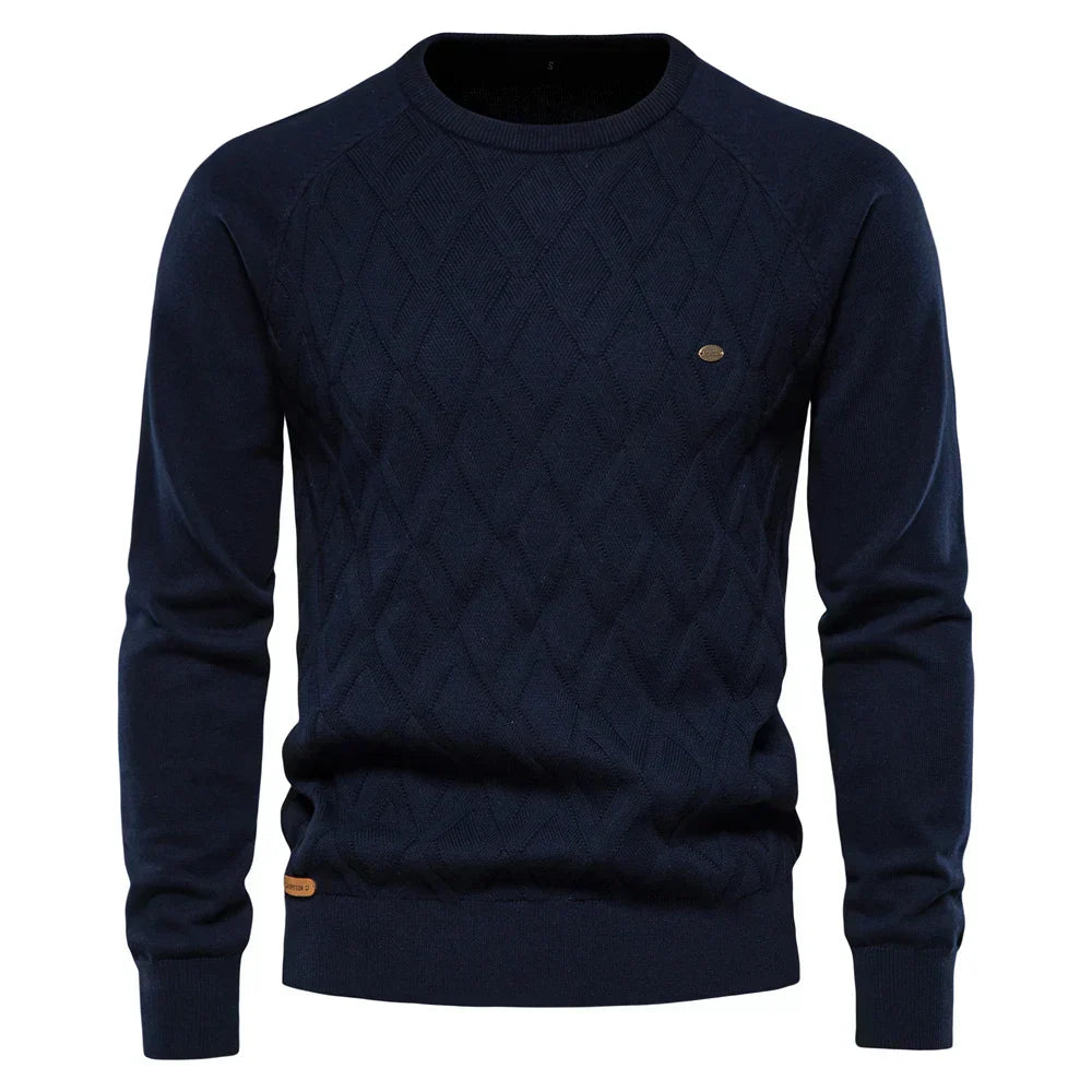 Fenlarden | Heren Trui Met Ruitdesign