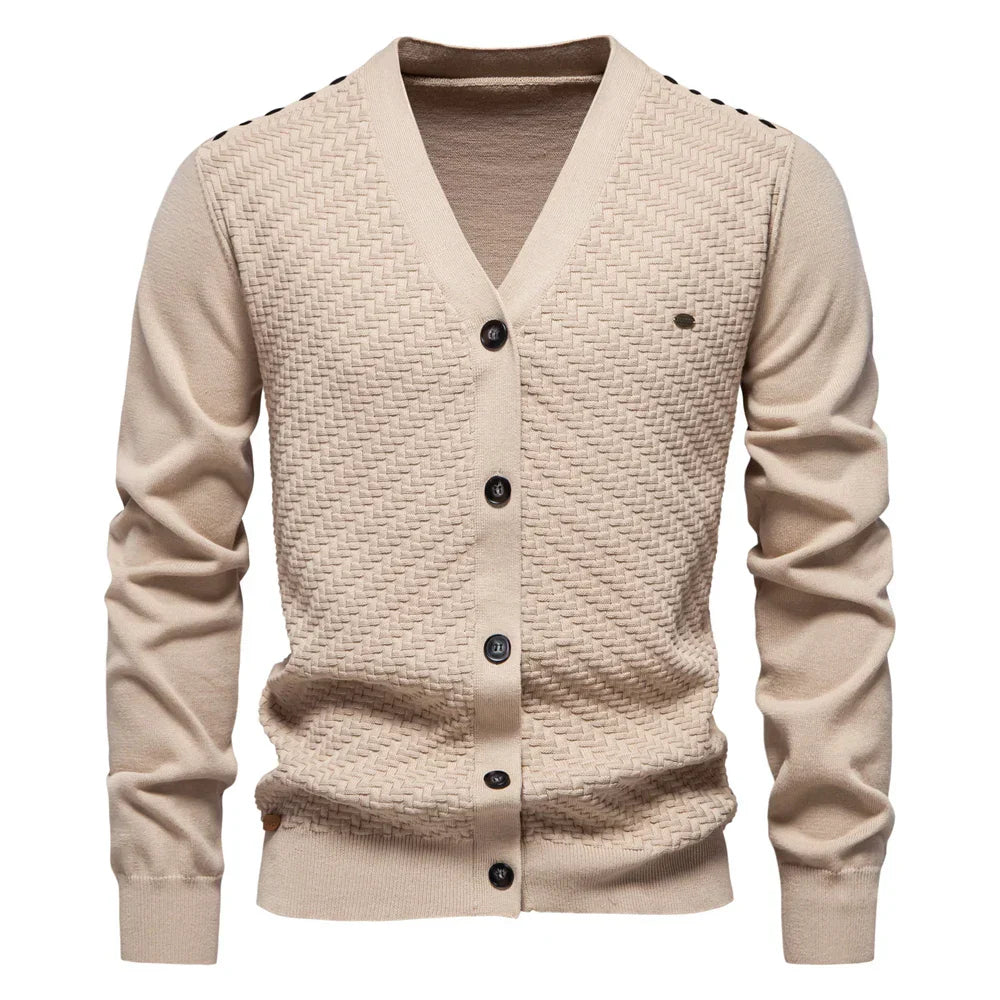 Keslender | Heren Cardigan Met V-Hals